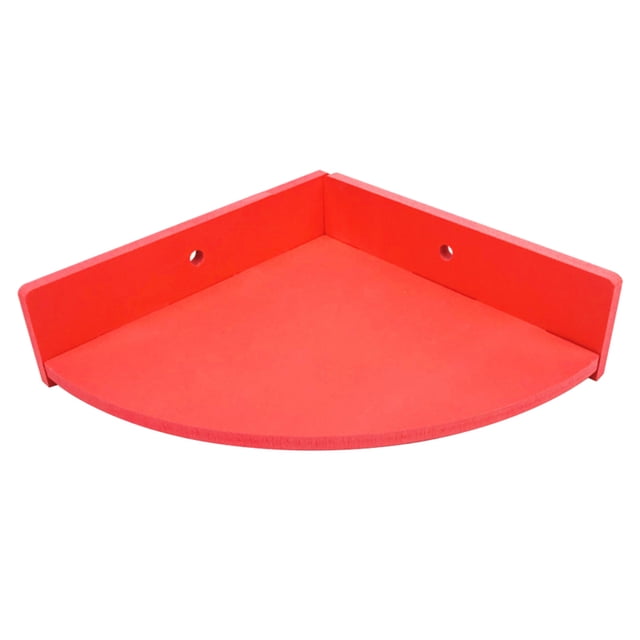 Plateforme d'Angle pour Hamster en Forme d'Éventail Bricolage Support pour Oiseaux Plateforme Cage pour Hamster Plateforme