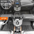 thumbnail image 2 of powoq Hybrid Floor Mat Compatible with 2017-2022 Honda CRV Cargo Mat Backrest Liner Trunk Mat Replacement for 2017-2022 Honda CRV Accessories (Fit 17-22 Hybrid Model Trunk+Backrest+Floor Mat), 2 of 5