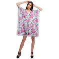 thumbnail image 2 of Moomaya Robe Courte de Caftan de Plage, Robe de Couverture Imprimée, Kaftan pour Femmes, Tenue de Plage, Couverture, 2 of 4