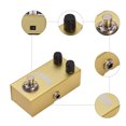 thumbnail image 2 of DK Chorus Pedal Electric Guitar Effects Pedal True Bypass Metal Shell DC 9V 6.35mm Input/Output Interface Mini Guitar Chorus Effector, 2 of 9