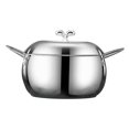 thumbnail image 2 of GROWTH TANK Stainless Steel Cookware Soup Pot with Lid for Stew Household Soup, 2 of 9