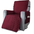 thumbnail image 2 of Bdday Chair Slipcovers Recliner Sofa Towel Anti-Dirty Pet Sofa Cushion Solid Color Rocking Chair Massage Chair Sofa Protection Cover Towel Recliner Chair Cover Chair Covers for Outdoor Furniture, 2 of 6