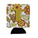 thumbnail image 3 of Carolines Treasures CJ2003-TCC Lettre T Moutarde Florale et Boîte Verte & Biberon, 3 of 3