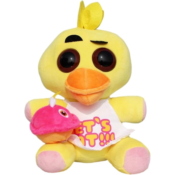 LAICAIW Five Nights Plush Figure Toys Sets, Five Night Plushies, Five Night at Freddys Plush Toys,Plushies Five Nights Freddys Fazbear Bear Mangle Foxy Bonnie Chica Plush Toys Doll Stuffed Toys Doll