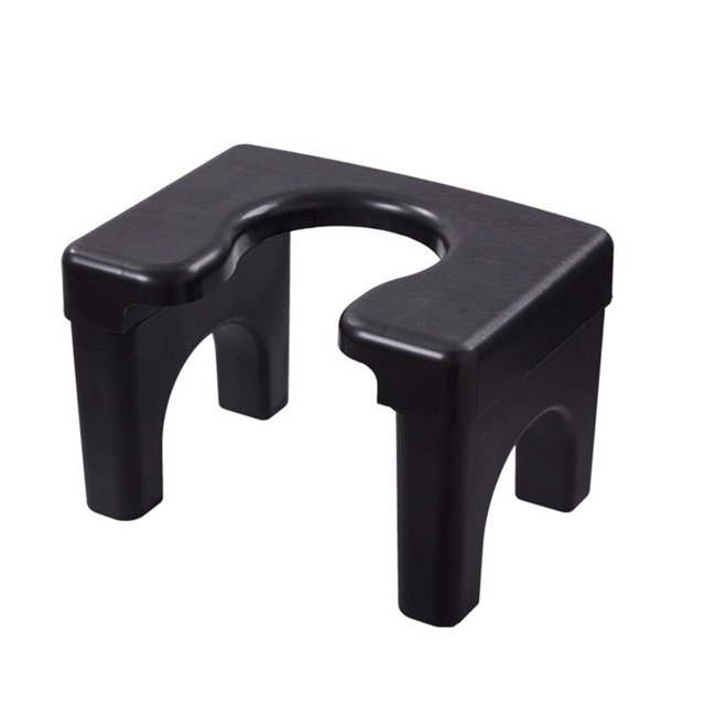 Elevated Bathroom Stool For – Strong Bearing Bathroom Stools Bathroom Stool For Children's Portable Toilet Widened Panel – And Bathroom Stool For black High end
