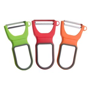 Kitchen Knife Sets,Peelers for Kitchen 3Pc Multifunctional Stainless Steel Peeler Knife Fruit Melon Planer Kitchen Tool Set Kitchen Knife Set,Stainless Steel Multifunctional Peeler