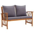 thumbnail image 5 of vidaXL 4 Piece Garden Lounge Set with Cushions Solid Acacia Wood, 5 of 5