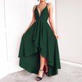thumbnail image 2 of EQWLJWE Robes d'Été pour Femmes 2023 Robes pour Ados Mode Femmes Été Décontracté Uni Col en V Camis Sans Manches Gilet Robe Longue, 2 of 6