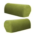thumbnail image 1 of Set of 2 Premium Stretch Armrest Covers Slipcovers Fits for Sofa Arms Green, 1 of 7