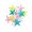 MR, variant on Tarmeek Glow-in-the-Dark Starfish Decoration 50PCS Resin Fluorescent Fish Tank Decor Aquarium Ornament Night Glow Sea Decoration DIY Aquascape Decor for Saltwater Freshwater Tank, Blue