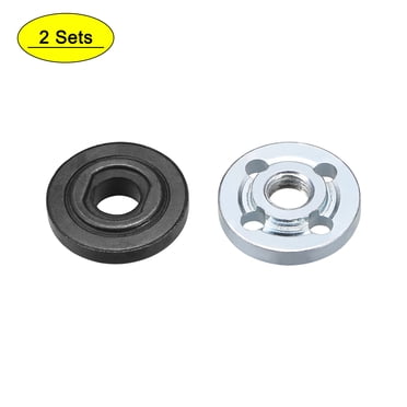 Unique Bargains Angle Grinder Flange Nuts,  Inner Outer Lock Nut, 2 Set