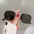 thumbnail image 2 of relayinert Fashionable Polarized Lens Small Square For Trendy Style Materials gold pink yellow C15 1Set, 2 of 6