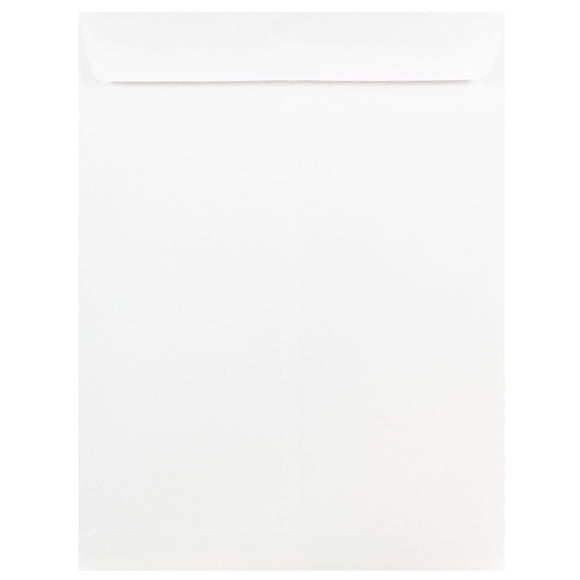 JAM PAPER 9 x 12 Open End Catalog Commercial Envelopes - White - Bulk 250/Box