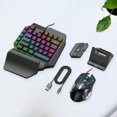 thumbnail image 4 of Mobile Phone Keyboard Mouse Console Adapter USB Hub Converter wireless connection keypad for Mix SE Set, 4 of 6