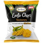 Grace Tostones Exotic Green Plantain Chips 75 g