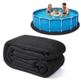 thumbnail image 1 of Heavy Duty Pool Liner Pad for Above Ground Pools - Durable Non-Woven Geotextile Ground Shield - Puncture & Weed Resistant, Eco-Friendly - Extends Liner Life - Round, Size: 33, 1 of 8