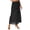 90cm Black, variant on Jhaoyu Women's Half Slips Underskirts Short/Long Satin Petticoat Under Dress Elastic Waist Skirt Lingerie 60cm Champagne XL