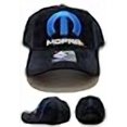 thumbnail image 3 of Checkered Flag Men's Mopar Cap an Adjustable Black Fabric Hat, 3 of 4