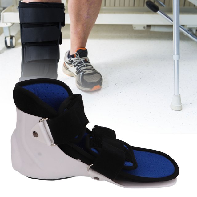 Walking Boot,Breathable Comfortable Ankle Splint Free Adjustment Foot Drop Support Brace Injury Ankle Support Brace Fracture Boot
