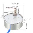 thumbnail image 3 of Synchronous Motor AC 100-127V 8-10RPM 50-60Hz CCW/CW 4W Gear Motor, 3 of 4