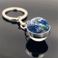 thumbnail image 1 of FcBaudy Keychains for Women,Wallet Keychain,Car Keychain,Cute Keychain Solar System Milk y Way Nebula Double Sided Glass Keychain Keychain Keychain, 1 of 3