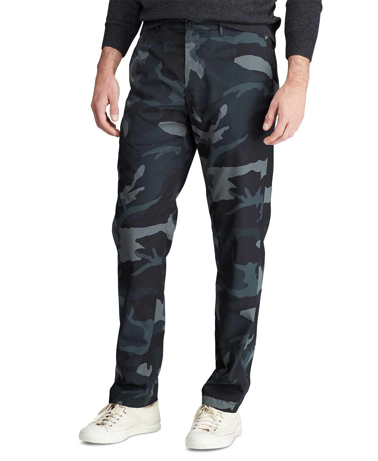 Polo Ralph Lauren Pantalon Camouflage Coupe Droite pour Hommes (Assorti, 3232)