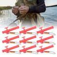thumbnail image 3 of 4Bags Fishing Line Sinker ABS Slider Clip with Metal Snaps for Various Rigs Outdoor Fishing Accessories, 3 of 8