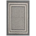 thumbnail image 1 of hometrends Grey Remix Polyester Accent Rug, 1 of 6