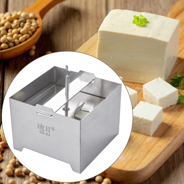 Elodie Tofu Maker DIY Kitchen Cookware Vegan Tofu Kitchen Utensils Tofu Maker Press 12cmx12cmx9cm