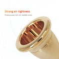 thumbnail image 4 of Arealer Embouchure de Tuba en Laiton Solide et Durable, Construction Plaquée Or, Accessoires pour Instrument de Musique, 4 of 7