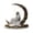 A, variante sur Lunxisen 1 Pcs Croissant et Lanternes Islamiques Élégants Ornement de Bureau pour Déco Maison, Cadeau Ramadan Eid, Présentoir Décoratif de Table (20 cm)