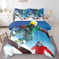 thumbnail image 1 of YST Sports de Ski Vitesse Extrême Ensemble de Douillette 7 Pcs, Format Double, Polyester, Lit en Sac, 1 of 5
