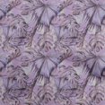 thumbnail image 1 of oneOone Velvet Purple Fabric Tropical Sewing Material Print Fabric By The Yard 58 Inch Wide, 1 of 5