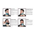 thumbnail image 4 of Beard Shaping Styling Template Beard Comb Men Shaving Tools Hair Beard Trim Template Comb, 4 of 5