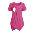 thumbnail image 2 of T-shirt de Maternité à Manches Courtes pour Femmes Allaitantes, 2 of 4