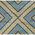 thumbnail image 4 of oneOone Organic Cotton Poplin Twill Fabric Diamond|Triangle & Check Geometric Print Sewing Fabric BTY 42 Inches Wide, 4 of 4