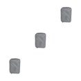 thumbnail image 3 of Ruiboury Durable Outdoor Storage Box - Items Safe And Organized In Any Weather Protective Grey 3Set, 3 of 6
