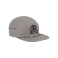 thumbnail image 2 of Gravity Outdoor Co. 5 Panel Hat - Grey - Black Logo, 2 of 2