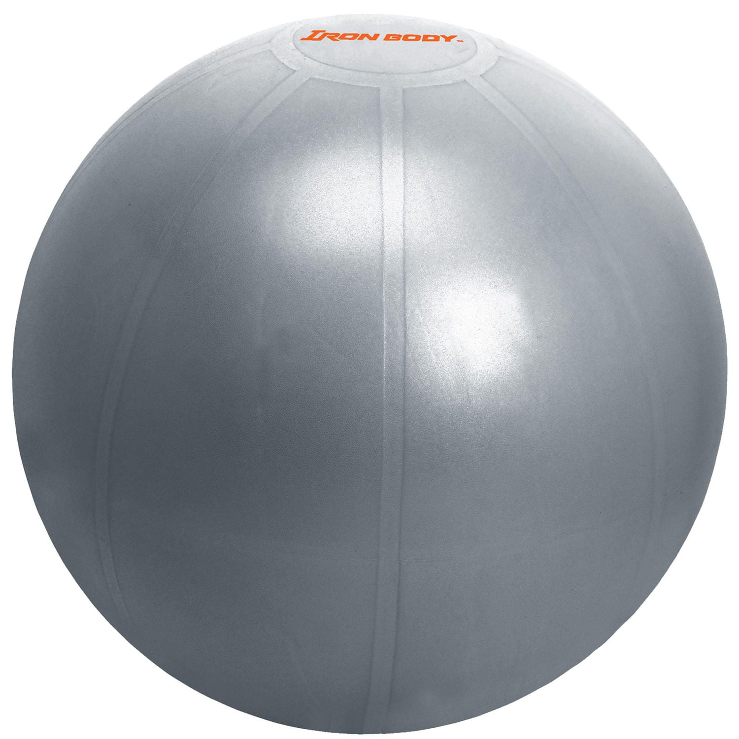 IBF Iron Body Fitness Ballon d’Exercice Série Pro avec Pompe, Ballon de Stabilité Anti-Éclatement