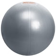 thumbnail image 3 of Ballon d'exercice Iron Body Fitness Pro Series, 65 cm ballon de stabilité anti-éclatement en PVC avec pompe, 3 of 5