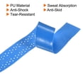 thumbnail image 4 of Unique Bargains 43.3' Non-Slip PU Tennis Racket Overgrip Tape Wraps with Hole Blue 12 Pack, 4 of 7