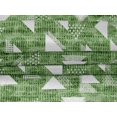 thumbnail image 4 of oneOone Velvet Forest Green Fabric Texture & Triangle Geometric Fabric For Sewing Printed Craft Fabric By The Yard 58 Inch Wide, 4 of 5