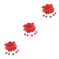 thumbnail image 4 of Langgg Paper Scraps Mini Heart Shape Wedding Accessory Plastic Material Confetti Tabletop Ornament for Valentine's Day Red15mm 3Set, 4 of 6