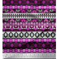 thumbnail image 1 of Soimoi polyester Crepe Fabric Aztec Southwestern Print Sewing Fabric Yard 42 Inch Wide, 1 of 1