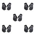 thumbnail image 3 of Decodeary Lightweight And Shockproof Skeleton Riding Gloves For Autumn Winter Breathable And Comfortable Durable Waterproof white XS（kid） 5Set, 3 of 6