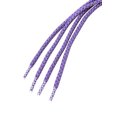 thumbnail image 4 of INSPIRE CHIC 2 Paires Lacets Ronds Élastiques Réfléchissants Unisexes pour Espadrilles Violet Foncé 120 cm/47.2 Pouces, 4 of 5