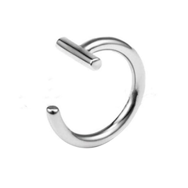 EIGTHTAIL Gold 1.0*8mm Personalized Hole-Free False Lip Studs Lip Clips Lip Rings Piercing Titanium Steel Stainless Steel Jewelry Nose Studs Nose Rings