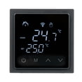 thumbnail image 3 of Electric Room Thermostat Smart Thermostat 16A for Underfloor Heating Temperature Controller 85-250V Wall Thermostat with LED Touch Screen, 3 of 6