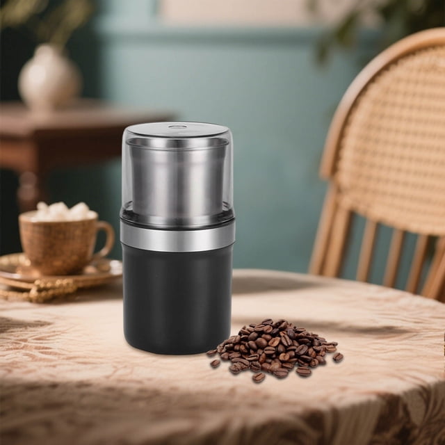 REK Use Cup Grinder With Large Capacity Stainless Steel For Easy Cleaning And Smooth Operation