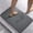 Gris, variante sur Maplenight Tapis de Bain en Diatomite - Tapis de Salle de Bain Super Absorbants, Antidérapants, à Séchage Rapide pour Salle de Bain et Cuisine 16 x 12 Pouces Gris